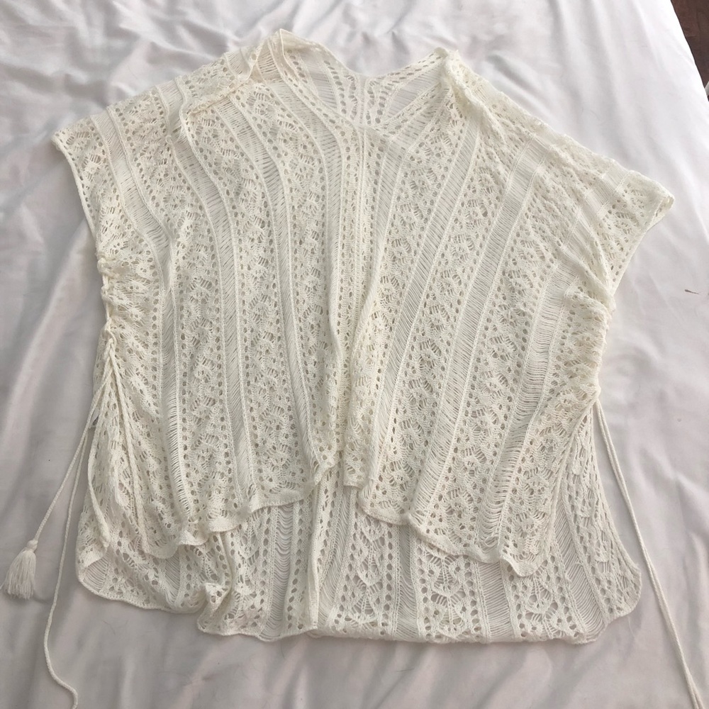 Crochet beach cover up